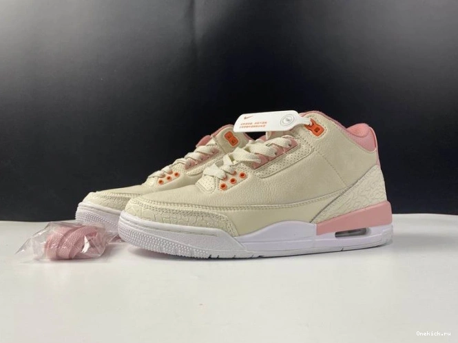 One Kick Pink CK9246-116 Rust (W) Jordan Air 3 Retro Sail 0709